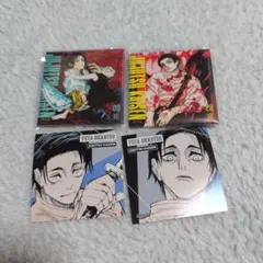 呪術廻戦 スクエアカバー缶バッジ　応募者全員サービス　ステッカー　乙骨憂太