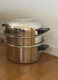 多機能大鍋セット　シチューパン　蒸し器　美品中古 多機能大鍋セット シチューパン 蒸し器 美品中古 - メルカリ