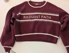 LTXC RADIANT PATH セーター Sサイズ バーガンディ