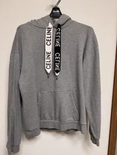 正規店購入✨CELINE ロゴ フード付き パーカー美品
