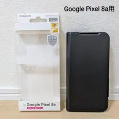 Google Pixel 8a TPU手帳型ケース ブラック/レッド