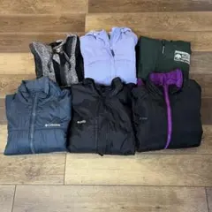 USナイロンジャケット0 MIX 6着アソート　洗濯済　80S～