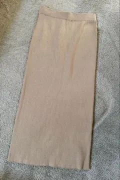 coca リブニットスカート　ニットタイトスカート タイトニットスカート