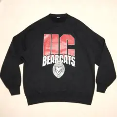 古着 シンシナティ大学 カレッジスウェット ブラックのサムネイル
