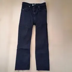 ZARA ブラック ストレートデニム EUR 36