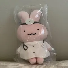 ホワイトタイガーとブラックタイガー ぬいぐるみくじ 見守るうさぎ先生