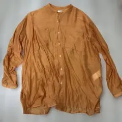 niko and ... オレンジ 長袖シャツ M