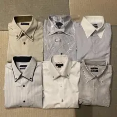 BRICK HOUSE、タカQ、SUIT SELECT長袖シャツ 6枚セット