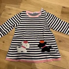 familiar 長袖　チュニック　90