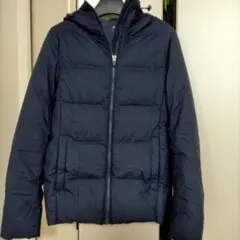 （美品）ユニクロ　シームレスダウンフードジャケット　Mサイズ