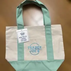 Trader Joe's Mini Pastel Canvas Toteのサムネイル