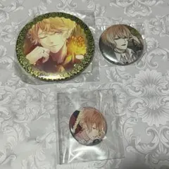 り*ス様 うたプリ 日向大和 ヒューゴ グラショ 缶バッジ レア 黒庭 白