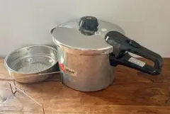 Fissler vitavit 片手圧力鍋　6L 蒸し器付き Fissler vitavit 片手圧力鍋 6L 蒸し器付き - メルカリ