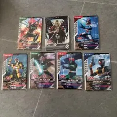 仮面ライダー BLACK RX 7枚 ガンバレジェンズ カード