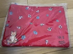 SK-II x Maison Kitsuné ポーチ レッド