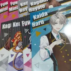 Vtuber　ココス　ROF-MAO クリアファイル8点セット