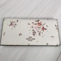 コーチ　花柄　パスケース