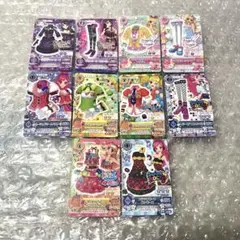 ミニアイカツカード まとめ売り 10枚セット ガチャガチャ