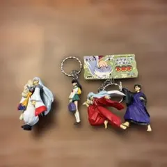 犬夜叉キーホルダー型フィギュア 4体セット