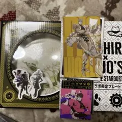 スシロー ジョジョ ディオ　プレート　トラベルステッカー ピック　5点セット