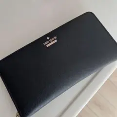 kate spade ブラック 長財布