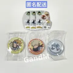 ヒロアカ×くら寿司　ビッくらポン　オリジナル缶バッジ3個セット