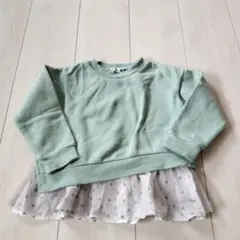 branshes ミントグリーン トレーナー 100cm