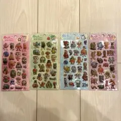 イタリアンブレインロット きゅん〜　POP SEAL ぷくぷくシール ４枚セット