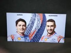 ヒョンデ　フルモー、コレア組　2025ラリージャパン　ドライバーカード