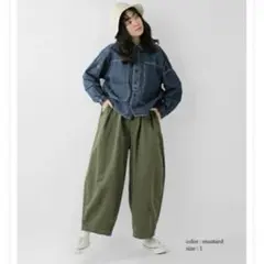 美品ハーベスティ　チノクロスサーカスパンツsize2