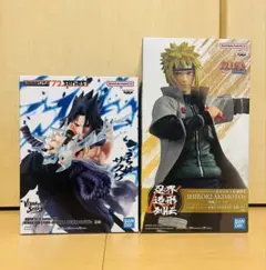 新品未開封】NARUTOフィギュア うちはサスケ・ミナト セット - メルカリ