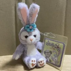 【良品】Disney ディズニー ステラルー ぬいぐるみ ストラップ