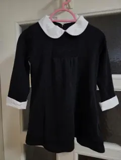 COMME CA ISM 黒色ワンピース 90cm