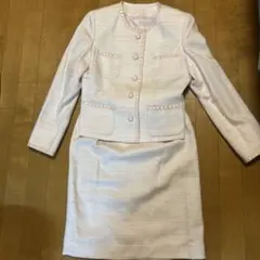 ピンク系 スカートとジャケットのセット