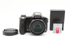 純正バッテリー＆充電器付き】SONY ソニー DSC-H50 ブラック カメラ 