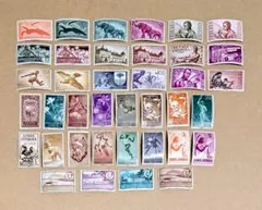 c*o様 ギニア　外国　切手　バラ計38点　【未使用・ヒンジ跡あり・商品説明参照