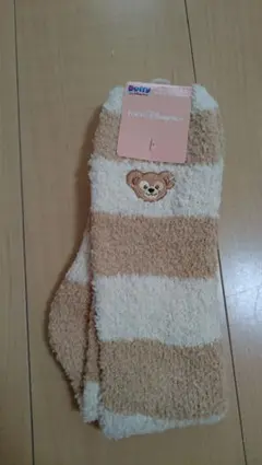 新品 東京ディズニーシー限定 ダッフィールームソックス