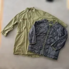 バックナンバー　モッズコート　ライナー付　M オリーブ