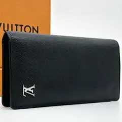【美品・新型】ルイヴィトン ポルトフォイユ ブラザ NM シルバー 長財布のサムネイル