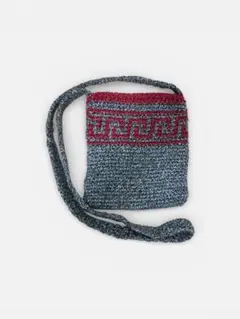 編み物ハンドメイドサコッシュ