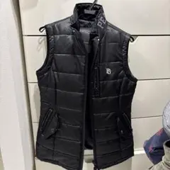 パーリーゲイツ　ブラック ノースリーブベスト 取り外し袖つきジャケット