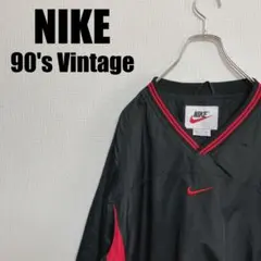 ヤクルトスワローズ ナイキ 旧ロゴ プルオーバー ナイロンジャケット XL NIKE - ヤクルトスワローズ ナイキ 旧ロゴ プルオーバー