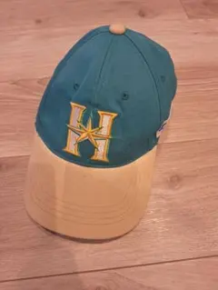 日本ハムファイターズ刺繍ロゴ キャップ フリーサイズ