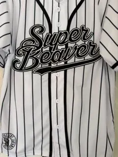 SUPER BEAVER 20周年 ベースボールシャツ ストライプ XLサイズ - メルカリ