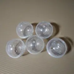 《O-4》♤カプセルガチャの空容器ミニ 5個セット