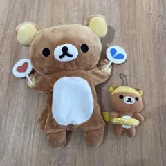 リラックマ ハンドパペット うきわマスコット ぬいぐるみ まとめ売り