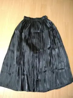 ジーナシス　ロングプリーツスカート