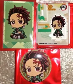 鬼滅の刃 ぺたん娘 カフェ★竈門炭治郎★缶バッジ