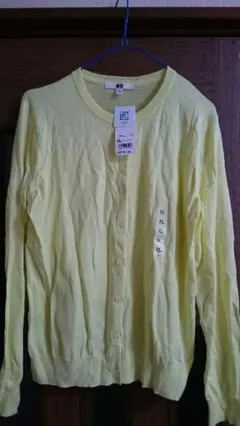 お値下げしました！ユニクロ UVカット クルーネック カーディガン 新品未使用