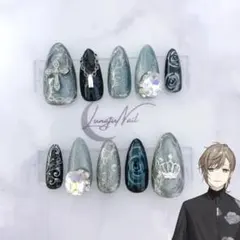 にじさんじ叶ネイル【匿名配送】【サイズオーダー】